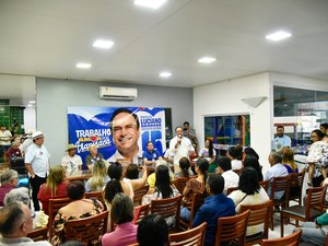 Prefeito Luciano recebe apoio de 50 associações comunitárias de Arapiraca