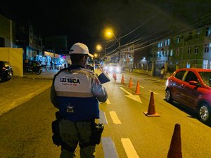 Operação Lei Seca flagra oito condutores inabilitados em Maceió