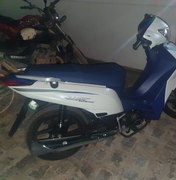 Motocicleta com queixa de roubo é recuperada pelo Pelopes em Joaquim Gomes