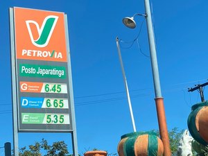 Preços da gasolina e do diesel sofrem novos reajustes em Japaratinga