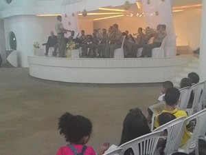 Banda de Música do 3º BPM realizou apresentação em igreja
