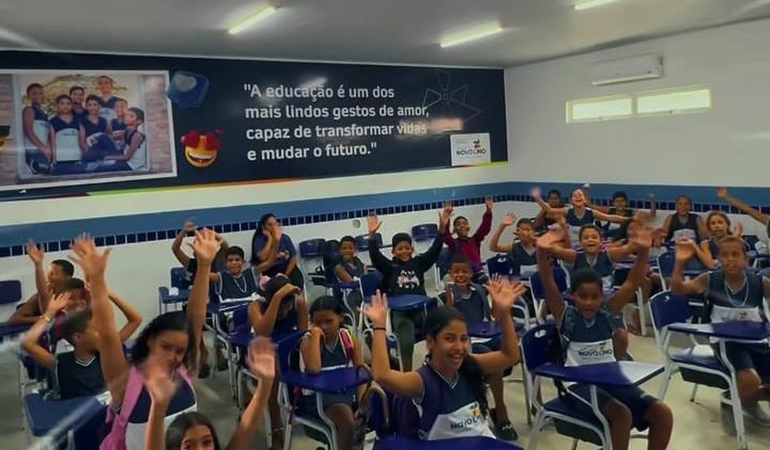 Gestão da prefeita Marcela Gomes em Novo Lino impulsiona a educação municipal