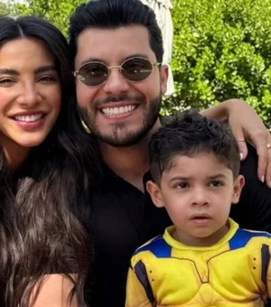 Filho de Murilo Huff e Marília faz “pedido” inusitado para a madrasta