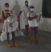Com recursos do TJ-AL, ONG distribui cestas básicas para 53 famílias carentes em Arapiraca