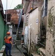 Defesa Civil contabiliza duas ocorrências em Maceió após 73 mm de chuva em 24 horas