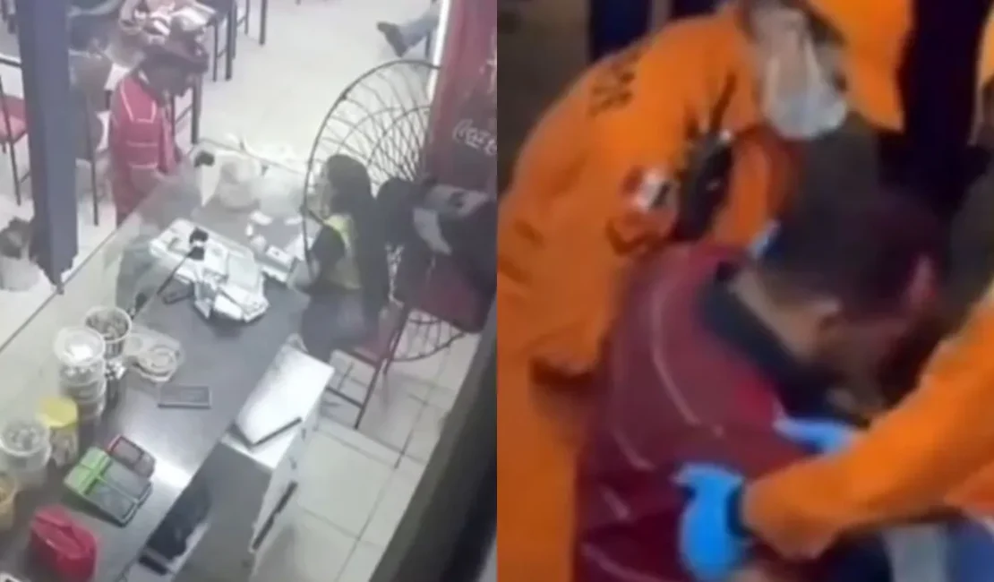 Suspeito quebra a perna durante fuga após tentativa de assalto em Palmeira