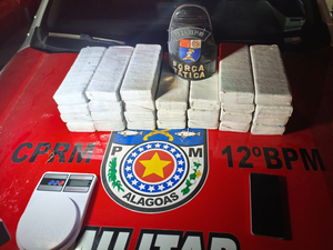 PM apreende 33 armas de fogo e 71,5 Kg de drogas na última semana em Alagoas