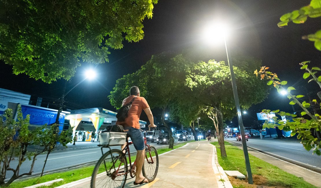 Maceió amplia mobilidade, com 71,9 km de malha cicloviária ativa e inovação