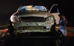 Motorista inabilitado perde o controle e provoca acidente, em Limoeiro de Anadias
