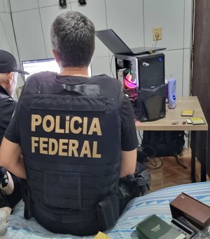PF faz operação em AL contra compartilhamento de abuso sexual infantil na darkweb