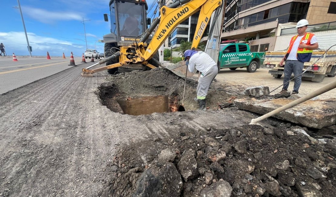 Avenida Álvaro Otacílio fecha parcialmente para obras em galeria