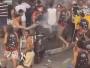 Confusão generalizada é registrada em bloco famoso pelo 2º ano consecutivo em Maceió