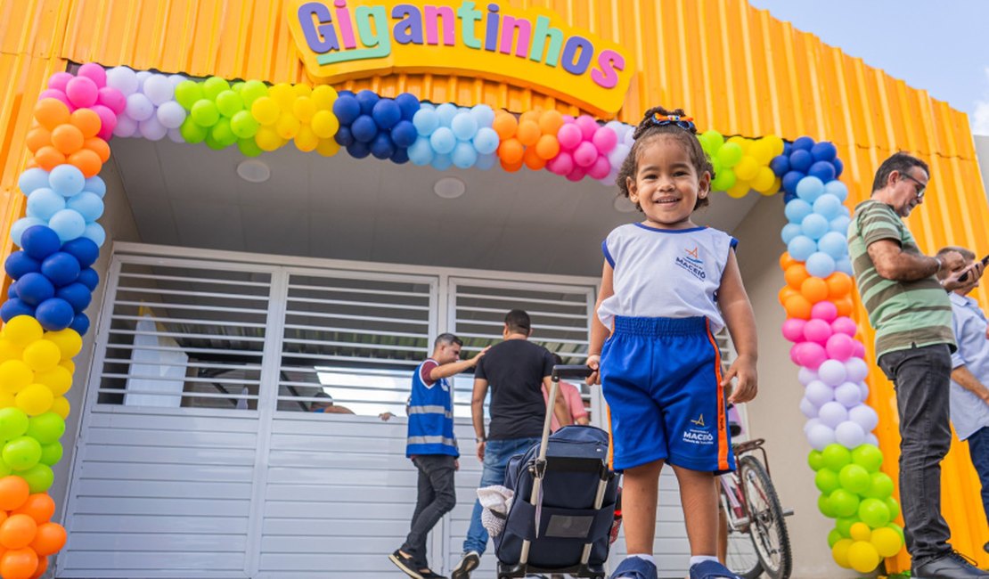 Gigantinhos ampliam vagas na Educação Infantil para atender carência histórica