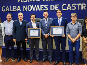 Câmara concede comendas aos empresários da Indústria Hoteleira Mauro Vasconcelos e Luiz Vasconcelos (in memoriam)
