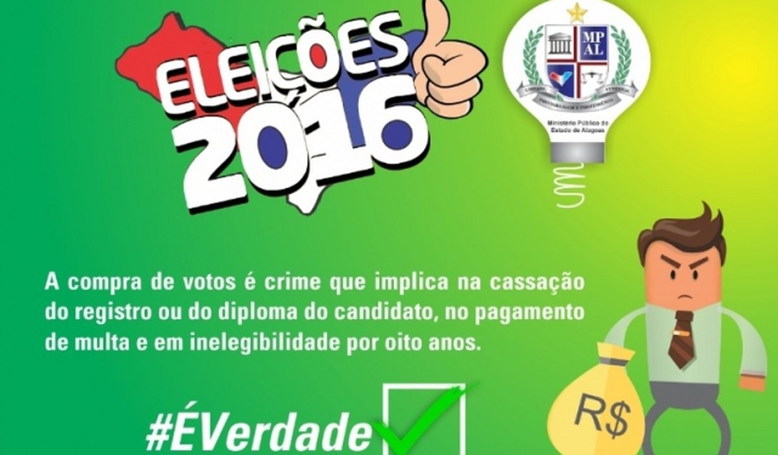 MPE lança campanha para conscientizar eleitores sobre regras do processo eleitoral