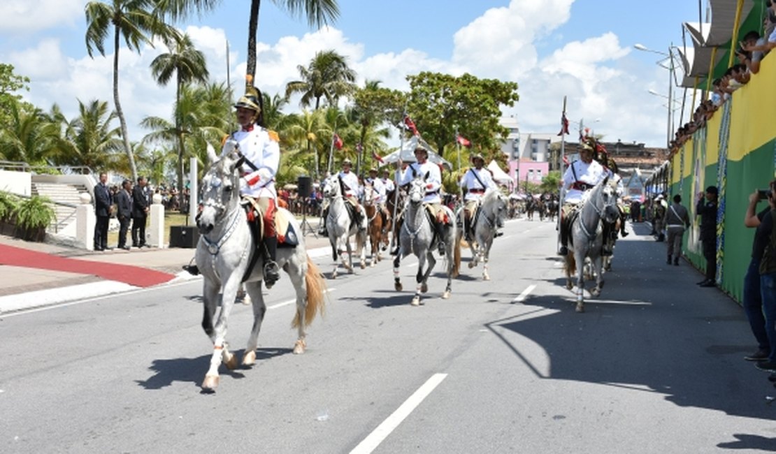 7 de setembro: cerca de 915 militares participam do desfile cívico em Maceió