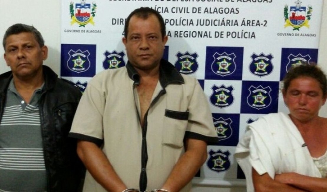 Operação em Arapiraca prende três pessoas e armas