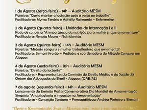 Saúde ressalta importância da amamentação no Agosto Dourado