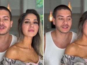 Mayra Cardi e Arthur Aguiar voltam a morar juntos: 'A hora é agora'