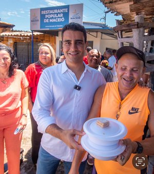 JHC visita Restaurante Popular no Tabuleiro do Martins que já serviu mais de 100 mil refeições