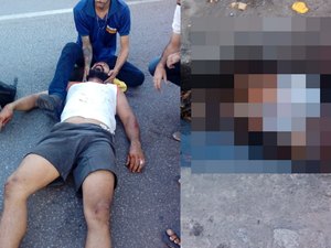 Mulher morre após ser atropelada por motocicleta