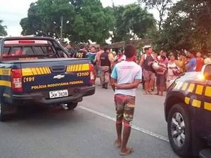 Criança morre atropelada em trecho da BR-104