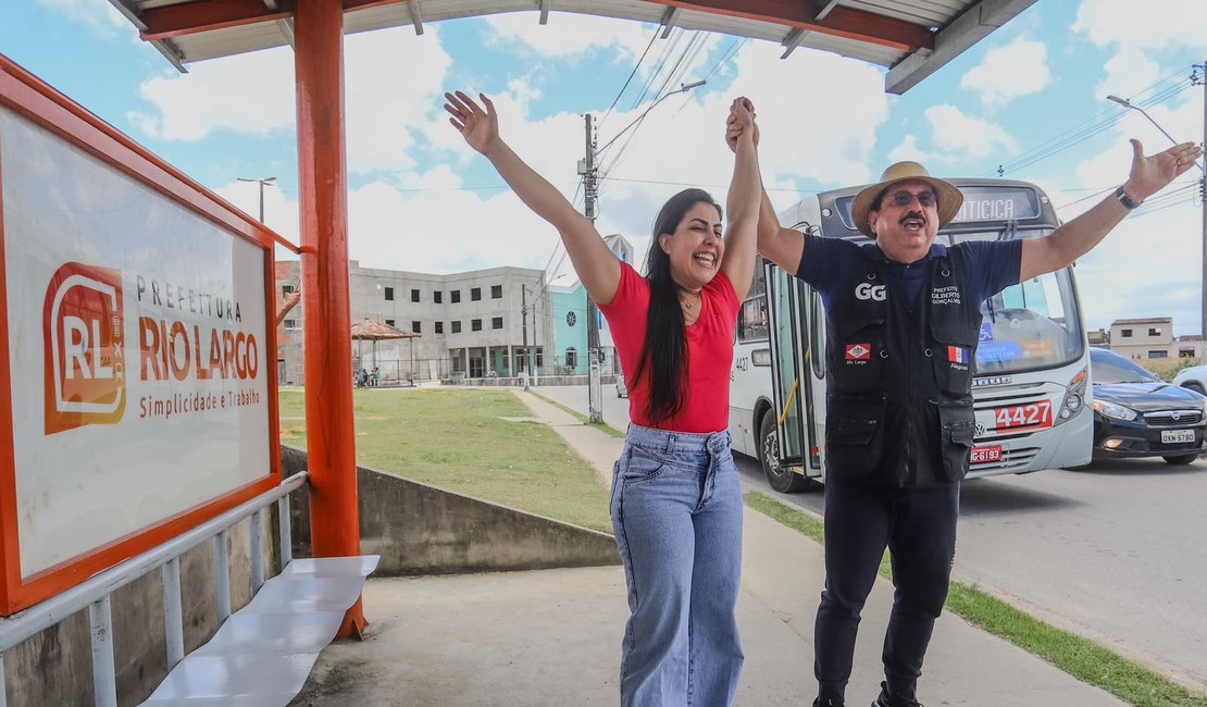 Gabi Gonçalves destaca tarifa de R$ 1 que beneficia passageiros em Rio Largo