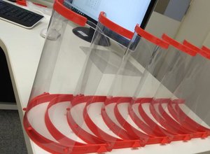 Ufal ganha reforço na produção de protetores faciais com mais impressoras 3D