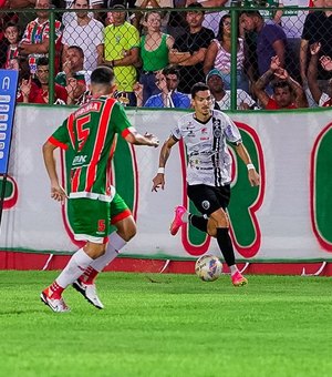 ASA pressiona, mas fica no 0 a 0 com o CSE no clássico do interior pela Copa Alagoas