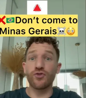 Gringo viraliza ao listar os “perigos” de visitar Minas: “Não venha”