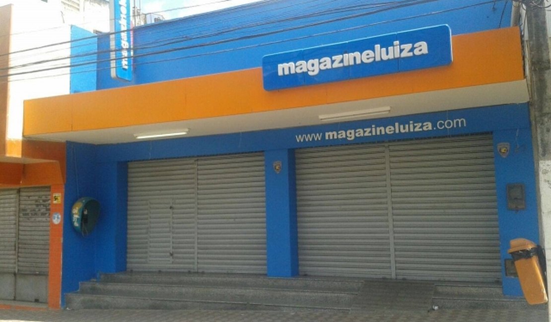 Ladrões furtam aparelhos celulares na loja do Magazine Luiza