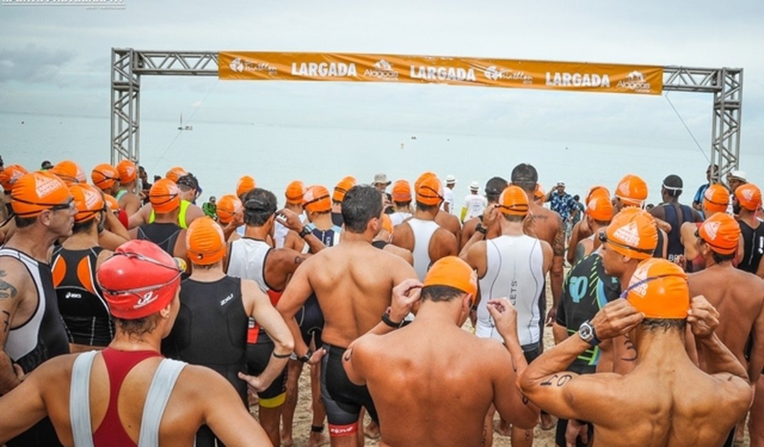 Triathlon tomará conta das orlas de Pajuçara e Jaraguá neste domingo