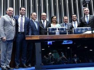 Posse de Dra Eudócia no Senado é prestigiada por Gilmar Mendes e Humberto Martins