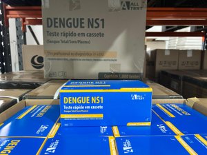 Quase 2 mil caixas de testes rápidos para detecção da dengue serão distribuídas em Alagoas