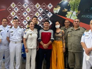Visita técnica é realizada no local onde funcionará Centro de Saúde Avançada Militar de Palmeira