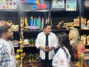 “Alagoas faz bonito no Salão do Artesanato e mostra ao Brasil nossa riqueza cultural” diz secretário Julio Cezar