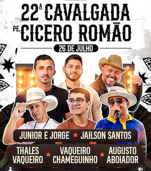 Cavalgada de Pe. Cícero terá grandes atrações neste domingo em Lagoa da Canoa