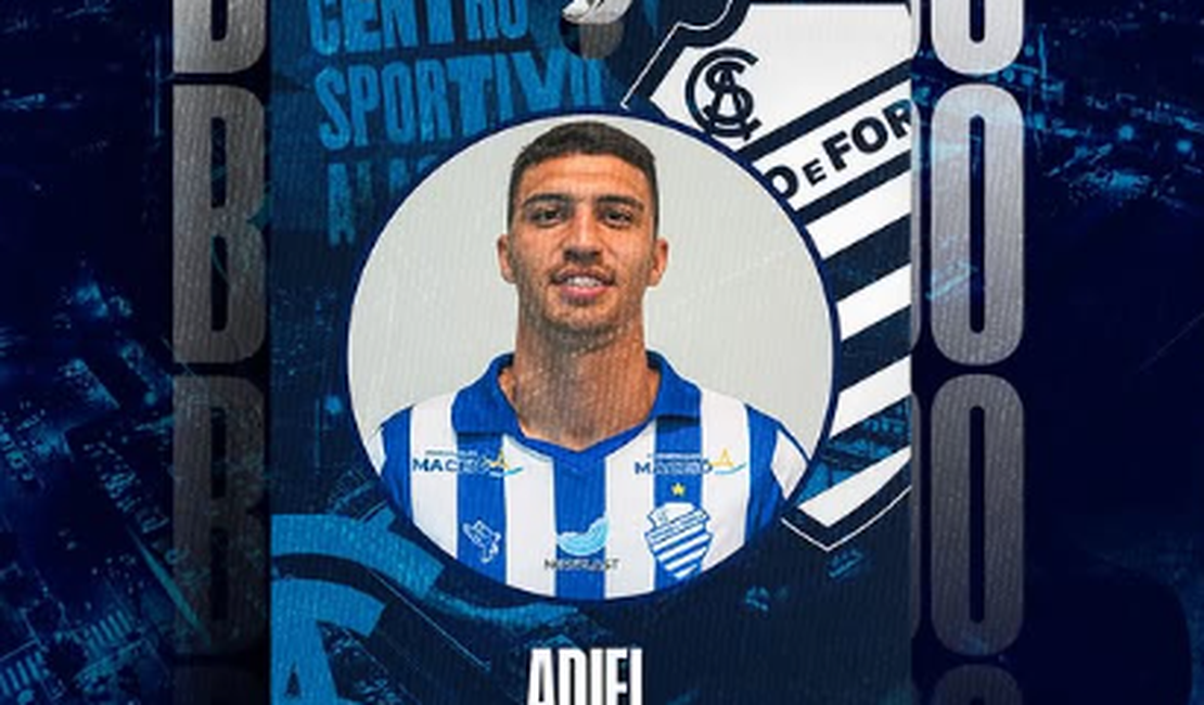 Atacante Adiel é o mais novo reforço do CSA para a temporada