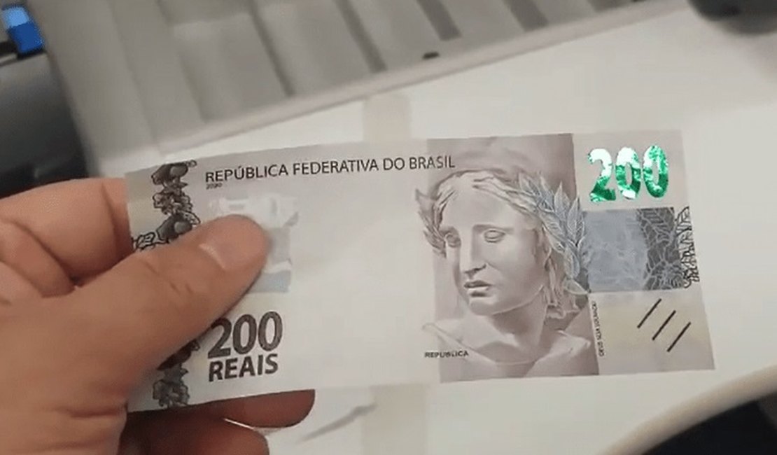 Em Pão de Açúcar, criminosos vão a feira, fazem compras e pagam com notas falsas de R$ 200 Reais