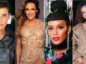 Famosas usam hashtag 'chega de assédio' em solidariedade a Claudia Leitte