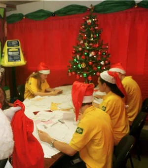 Papel Noel dos Correios inicia atividades nesta terça-feira em Alagoas