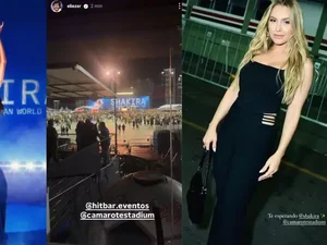 Celebridades brasileiras marcam presença no show de Shakira, em São Paulo