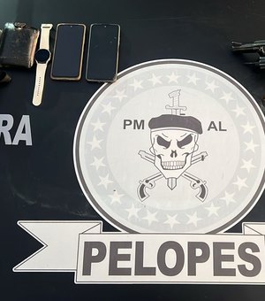 Segurança particular é preso com arma irregular durante abordagem policial