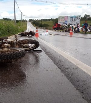 Colisão entre motocicletas provoca morte em Girau neste sábado (13)