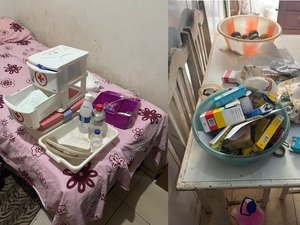Veja imagens de clínica clandestina de abortos que matou grávida em Arapiraca