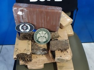 Suspeito de tráfico é preso com mais de 6kg de drogas em Maceió 