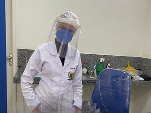  Instituto de Computação da Ufal doa protetores faciais para profissionais da saúde de Arapiraca