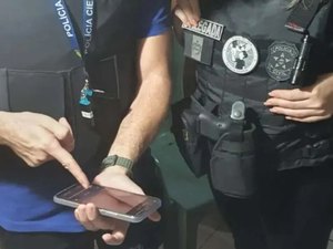 Jovem é preso suspeito de sextorsão e estupro de vulnerável em Maceió