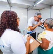 Olhar da Gente realiza triagens para cirurgias de catarata na comunidade Grota do Cigano
