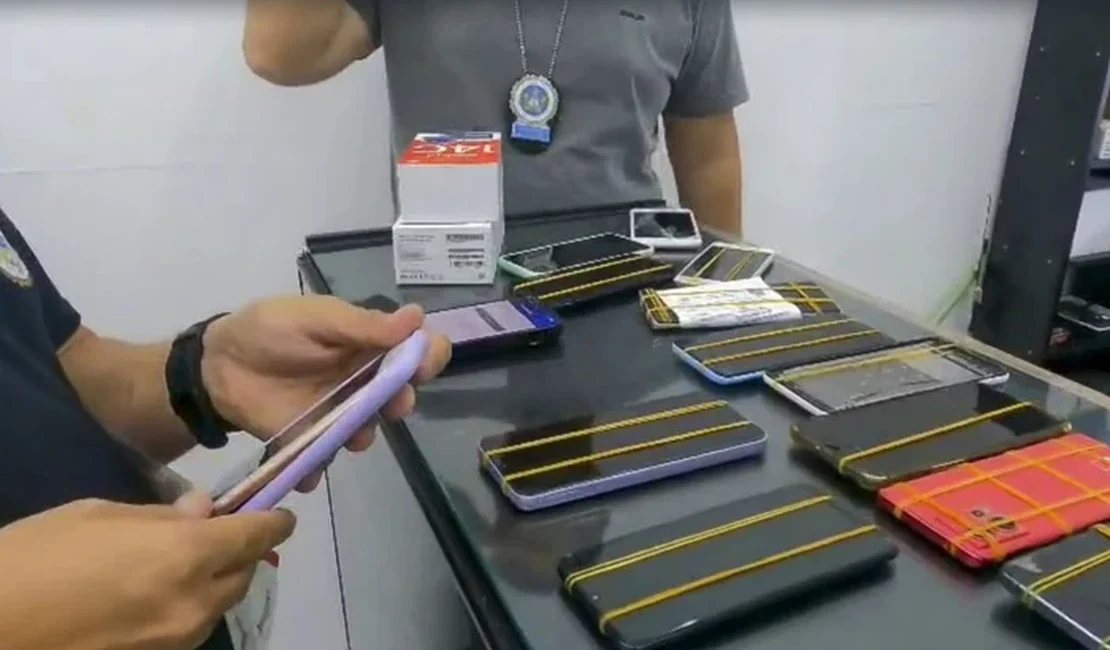 Operação Rastreio em AL e mais dez estados mira revenda de celulares roubados